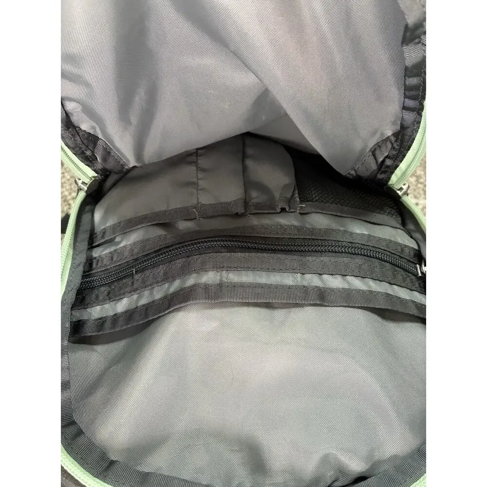 The North Face Jester Backpack Gorpcore Gray Mint Green Laptop Bookbag Travel 27